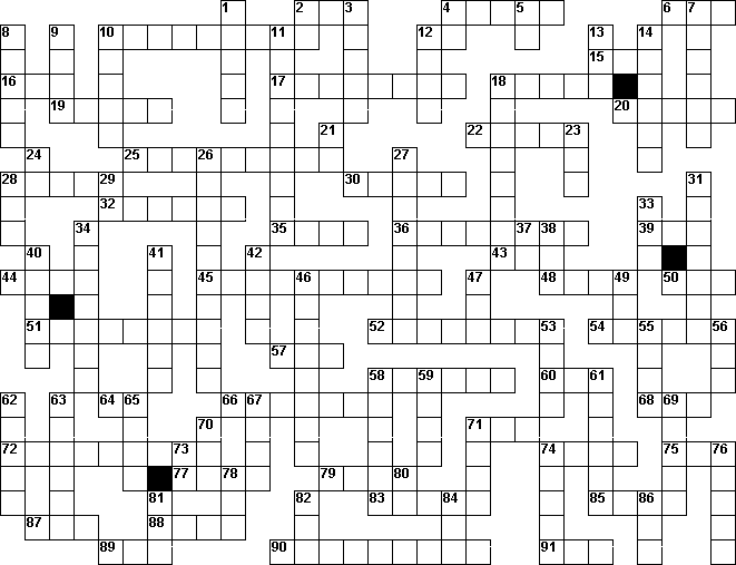 Plant Family Crossword 1